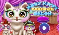 Baby Kitty Makeover Salon Screen Shot 2