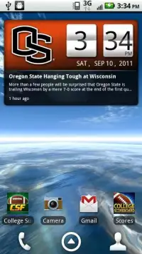 Oregon State Live Clock Screen Shot 7