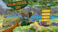 Wild Lion Simulator Game Screen Shot 4