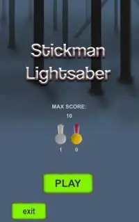 Stickman Lightsaber Screen Shot 1