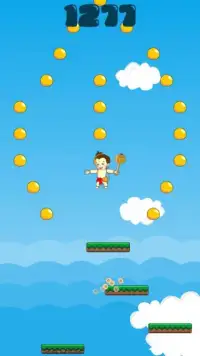 Happy Hanuman Jump-Indian game Screen Shot 3