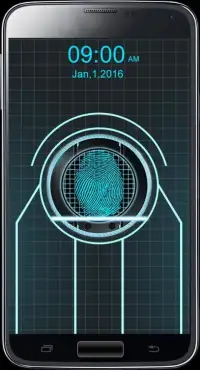 Trone Fingerprint kunci prank Screen Shot 0