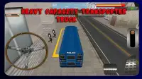 Police Truck Transporter 3D Screen Shot 0