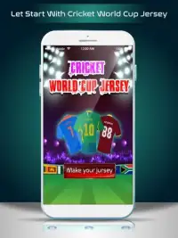 Cricket World Cup Jersey Screen Shot 3