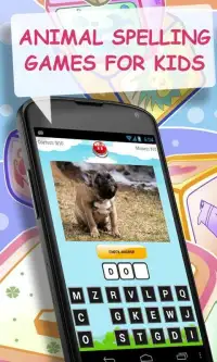 Animal Spelling Games for Kids Screen Shot 3