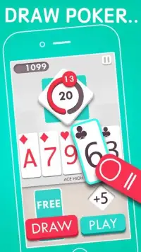 Poker POP! - Free Puzzle Game Screen Shot 3