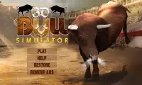 Bull Attack Run Simulation 3D Screen Shot 3