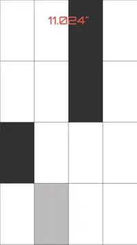 Black and White Piano Tiles Screen Shot 4
