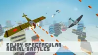 Pixel War Air Combat Attack 3D Screen Shot 1
