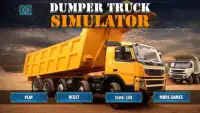 Dumper Truck Simulator Screen Shot 10