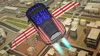 Free Flying Racing Car Driving Screen Shot 3