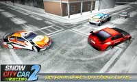 Winter Snow Car Rally Racing 2 Screen Shot 16