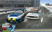 Winter Snow Car Rally Racing 2 Screen Shot 8