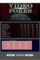 Video Poker Screen Shot 0