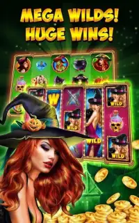 Casino Slots Night of Witches Screen Shot 5