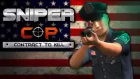 Sniper Cop Contract to kill 3D Screen Shot 5