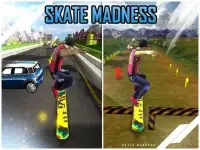 Skate Madness - Free Racing Screen Shot 1