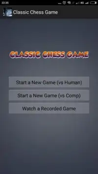 Classic Chess Game Screen Shot 2