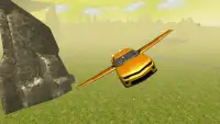 Flying Muscle Car Simulator 3D Screen Shot 4