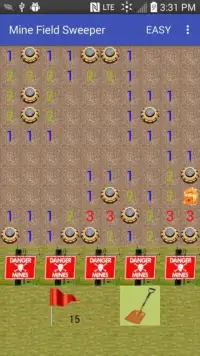 Mine Field Sweeper Screen Shot 2