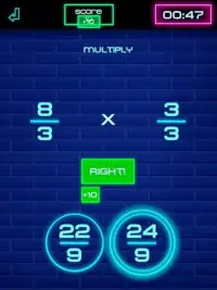 Fraction Challenge: Math games Screen Shot 4