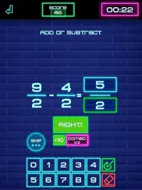 Fraction Challenge: Math games Screen Shot 7