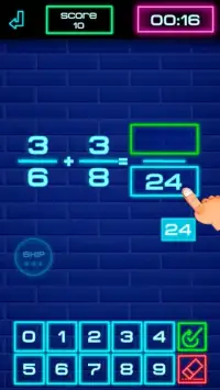 Fraction Challenge: Math games Screen Shot 30