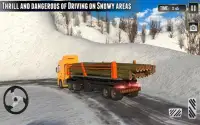 Up Hill Snow Truck Driver Screen Shot 9