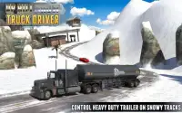 Up Hill Snow Truck Driver Screen Shot 10