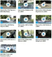 BMX велосипед хитрости Screen Shot 0
