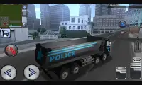 3D Police Truck Simulator 2016 Screen Shot 11