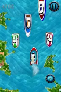 Power Boat River Racing Screen Shot 0