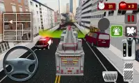 Firefighter Truck Simulator 3D Screen Shot 2