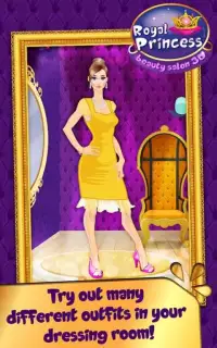 Royal Princess Beauty Salon 3D Screen Shot 2