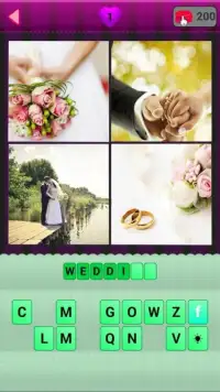 The Guess Word : 4 Pic 1 Word Screen Shot 3