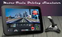 Metro train driving simulator Screen Shot 2