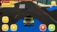 Car Race in Fantastic City Screen Shot 1