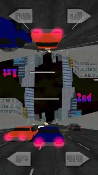 Split Screen Racer Multiplayer Screen Shot 3