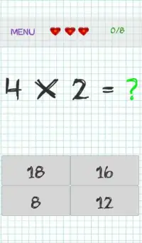 Math Multiply Screen Shot 2