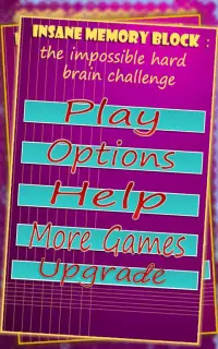 Insane Memory Block : The Impossible Hard Brain Challenge - Free Edition Screen Shot 4