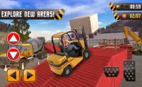 Construction Sim 2016 Forklift Screen Shot 3