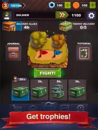 Dash Of Tanks - Strategy Screen Shot 1