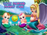 Cute Mermaid Mommy Care-Baby Screen Shot 3