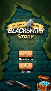 Blacksmith Story-Pixel Game Screen Shot 16