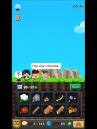 Blacksmith Story-Pixel Game Screen Shot 0