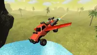 Flying Car: Offroad Pickup 4x4 Screen Shot 0