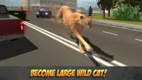 Angry Puma City Attack Sim Screen Shot 3