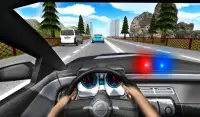 Police Driving In Car Screen Shot 0