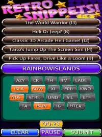 Retro Games Snippets Challenge Screen Shot 8