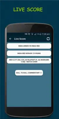 CRICSTAR Live Cricket Screen Shot 2